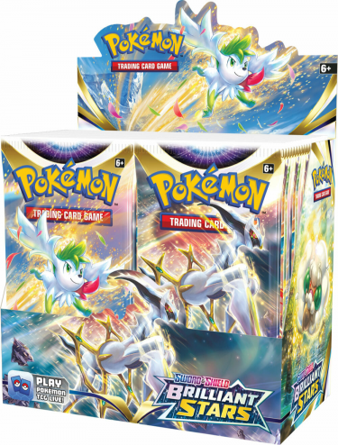 Kartová hra Pokémon TCG: Sword & Shield Brilliant Stars - booster box (36 boosterov)