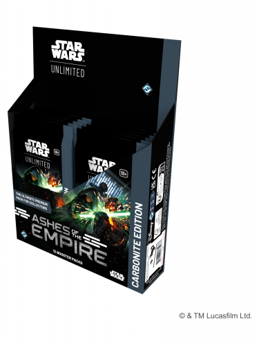 Kartová hra Star Wars: Unlimited - Ashes of the Empire Carbonite Booster Box (12 boosterov)