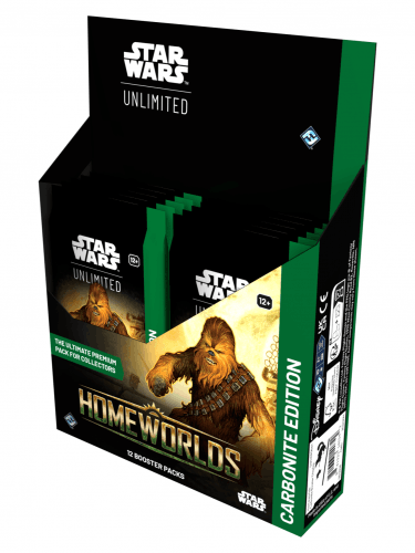 Kartová hra Star Wars: Unlimited - Homeworlds Carbonite Booster Box (12 boosterov)
