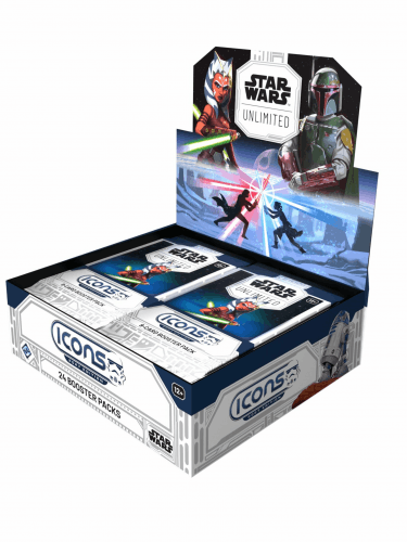 Kartová hra Star Wars: Unlimited - Icons Booster Box (24 boosterov)