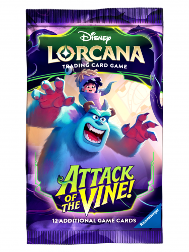 Kartová hra Lorcana: Attack of the Vine - Booster (12 kariet)