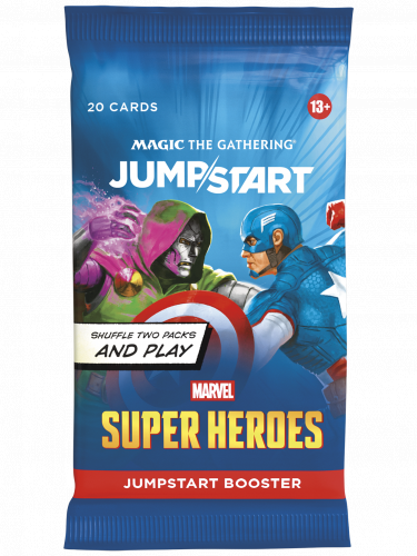 Kartová hra Magic: The Gathering Marvel Super Heroes - Jumpstart Booster (20 karet)