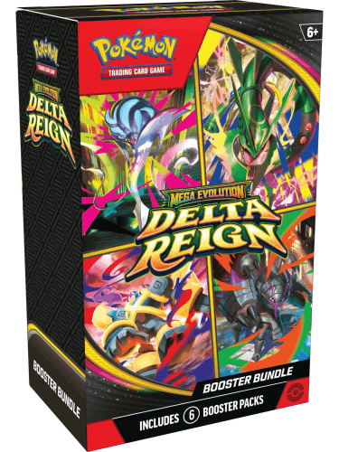 Kartová hra Pokémon TCG: Mega Evolution - Delta Reign - Booster Bundle (6 boosterov)