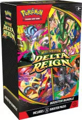 Kartová hra Pokémon TCG: Mega Evolution - Delta Reign - Booster Bundle (6 boosterov) - Zberateľská kartová hra TCG