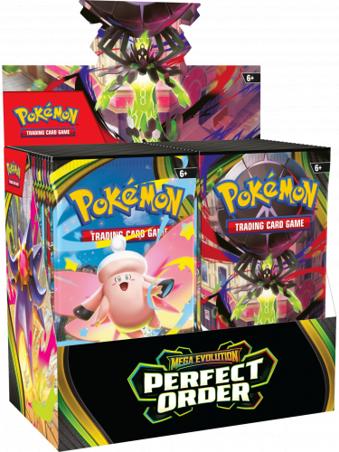 Kartová hra Pokémon TCG: Mega Evolution - Perfect Order Booster Box (36 boosterov)