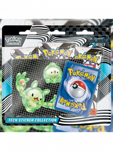 Kartová hra Pokémon TCG: Scarlet & Violet - Black Bolt Tech Sticker Collection