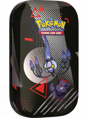 Kartová hra Pokémon TCG: Scarlet & Violet - Black Bolt & White Flare - Chandelure Unova Mini Tin
