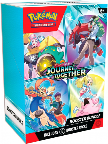 Kartová hra Pokémon TCG: Scarlet & Violet Journey Together - Booster Bundle (6 boosterov)