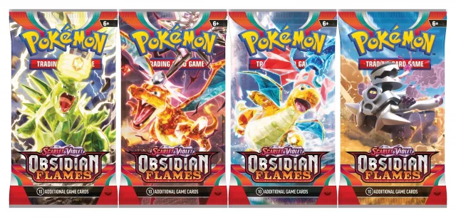 Kartová hra Pokémon TCG: Scarlet & Violet - Obsidian Flames Booster (10 kariet)