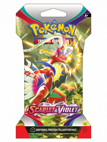 Kartová hra Pokémon TCG: Scarlet & Violet - Sleeved Booster (10 kariet)