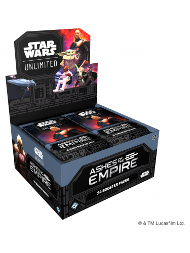 Kartová hra Star Wars: Unlimited - Ashes of the Empire Booster Box (24 boosterov)