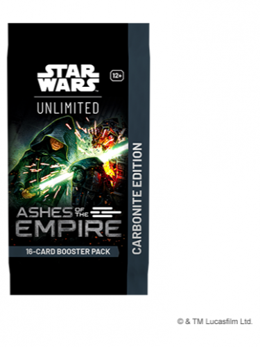 Kartová hra Star Wars: Unlimited - Ashes of the Empire Carbonite Booster (16 kariet)