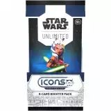 Kartová hra Star Wars: Unlimited - Icons Booster (9 kariet) - Zberateľská kartová hra TCG