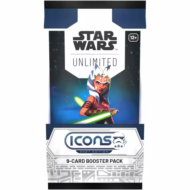 Kartová hra Star Wars: Unlimited - Icons Booster (9 kariet) - Zberateľská kartová hra TCG