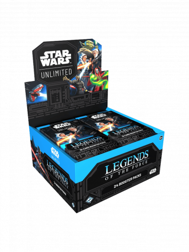 Kartová hra Star Wars: Unlimited - Legends of the Force Booster Box (24 boosterov)