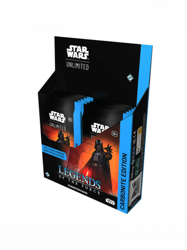 Kartová hra Star Wars: Unlimited - Legends of the Force Carbonite Booster Box (12 boosterov)