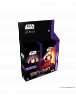 Kartová hra Star Wars: Unlimited - Secrets of Power Carbonite Booster Box (12 boosterov)