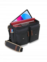 Brašňa ENHANCE – Designer Edition Stylish RPG Player's Messenger Bag (Black)