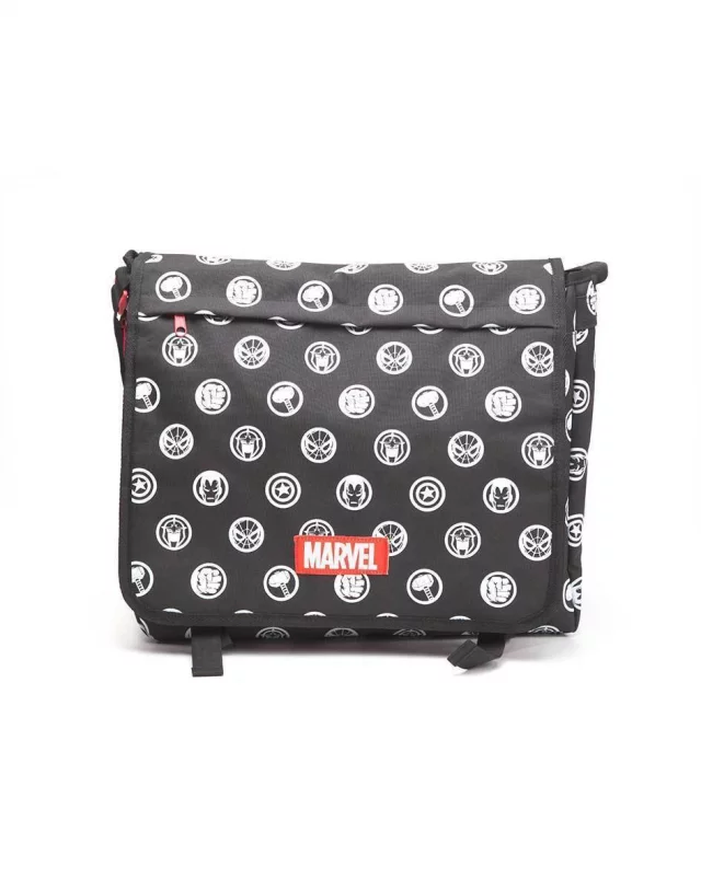 Brašňa Marvel Comics - All Over Hero Crests