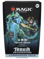 Kartová hra Magic: The Gathering Tarkir: Dragonstorm - Temur Roar Commander Deck