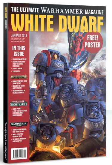 Časopis White Dwarf (01/2019)