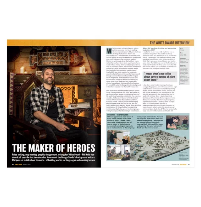 Časopis White Dwarf 2019/03