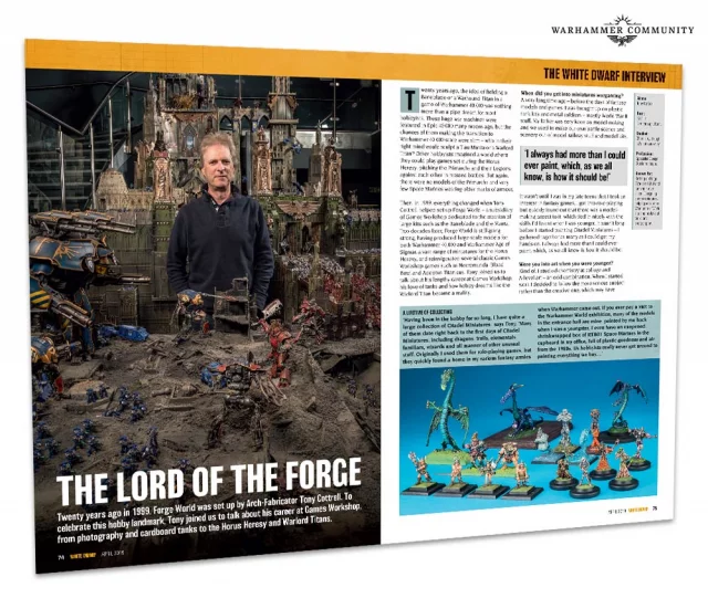 Časopis White Dwarf 2019/04