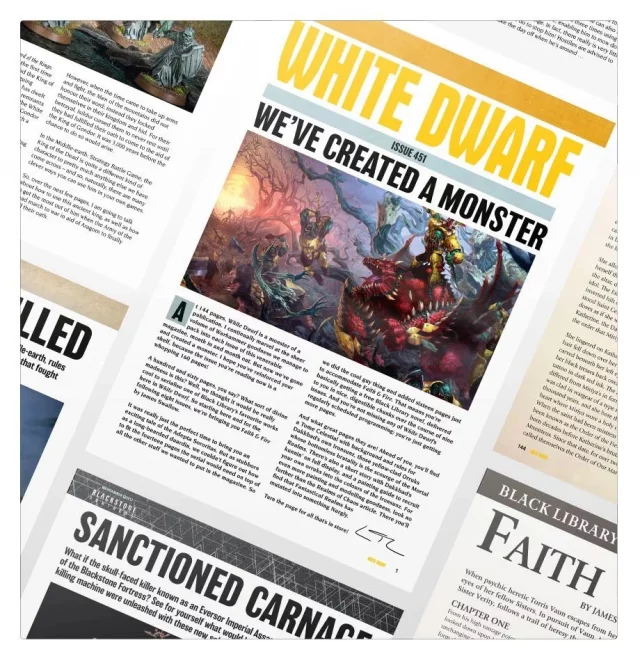 Časopis White Dwarf 2020/02 (Issue 451)