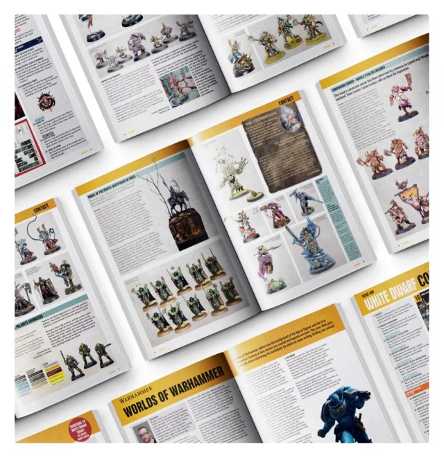 Časopis White Dwarf 2021/09 (Issue 468) + plagáty a transfer sheet