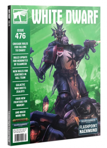 Časopis White Dwarf 2022/5 (Issue 476) + karty