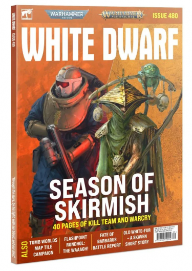 Časopis White Dwarf 2022/9 (Issue 480) + karty