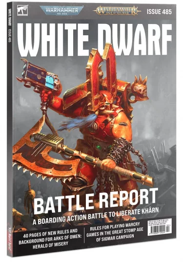 Časopis White Dwarf 2023/2 (Issue 485)