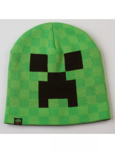 Čiapka Minecraft Creeper Face Beanie (veľ. L/XL)