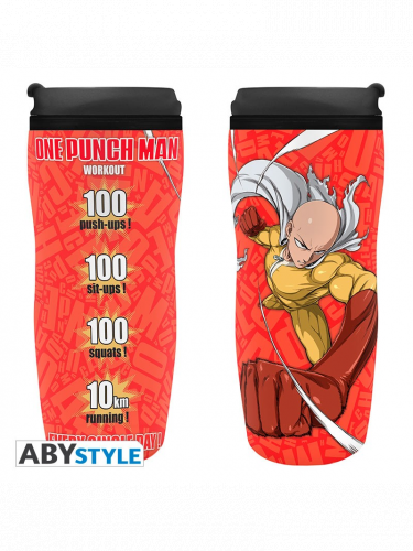 Cestovný hrnček One-Punch - Saitama