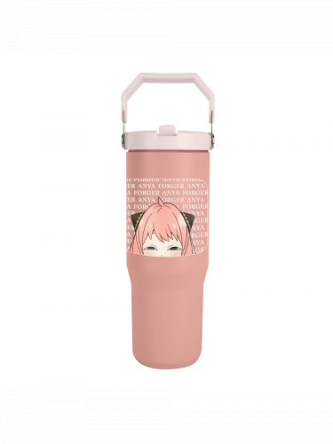 Cestovný hrnček Spy x Family - Anya Pink