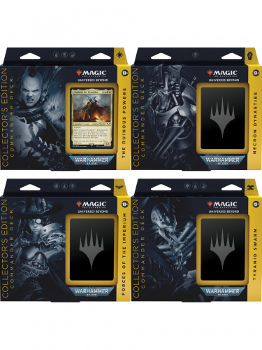 Kartová hra Magic: The Gathering Universes Beyond: Warhammer 40,000 - Collector's Edition Commander Deck Set