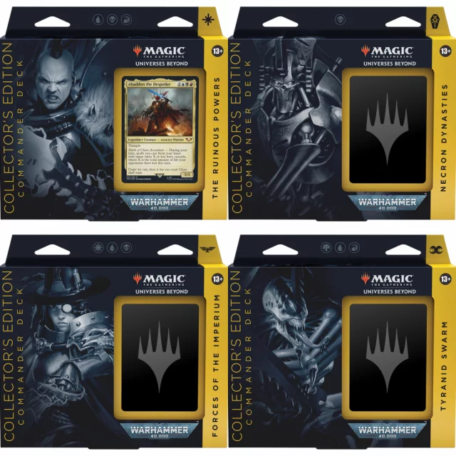 Kartová hra Magic: The Gathering Universes Beyond: Warhammer 40,000 - Collector's Edition Commander Deck Set