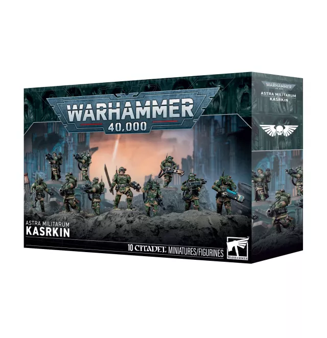 W40k: Astra Militarum - Kasrkin (10 figúrok) - Stolová hra