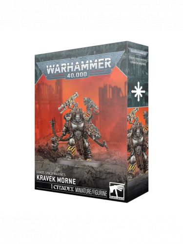 W40k: Chaos Space Marine - Kravek Morne (1 figúrka)
