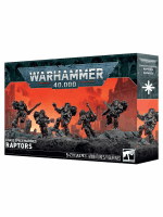 W40k: Chaos Space Marine Raptors (5 figúrok)