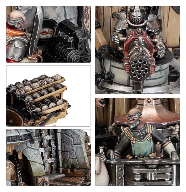W-AOS: Cities of Sigmar - Cannonade Cogfort (1 figurka) - Age of Sigmar