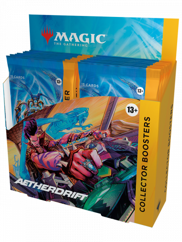 Kartová hra Magic: The Gathering Aetherdrift - Collector Booster Box (12 boosterov)