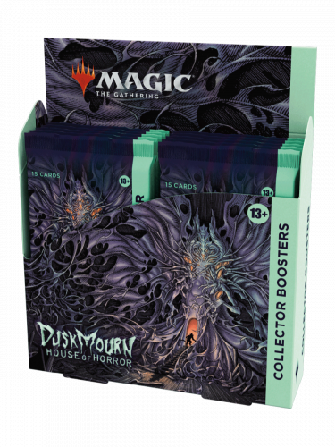 Kartová hra Magic: The Gathering Duskmourn: House of Horror - Collector Booster Box (12 boosterů)