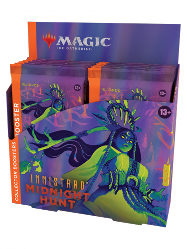 Kartová hra Magic: The Gathering Innistrad: Midnight Hunt - Collector Booster Box (12 boosterov)