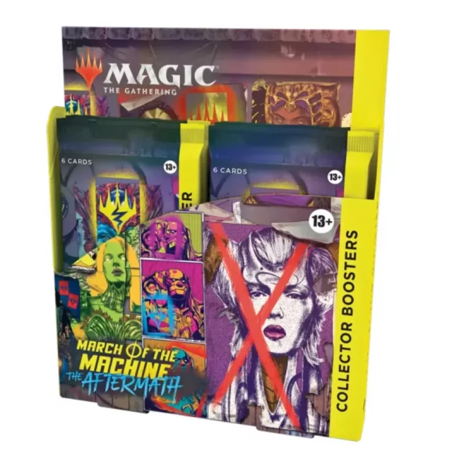 Kartová hra Magic: The Gathering March of the Machine: The Aftermath - Collector Booster Box (12 boosterov)