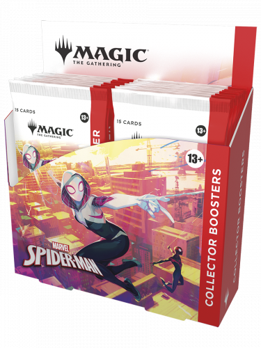 Kartová hra Magic: The Gathering Marvel's Spider-Man - Collector Booster Box (12 boosterov)