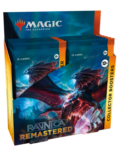 Kartová hra Magic: The Gathering Ravnica Remastered - Collector Booster Box (12 boosterů)