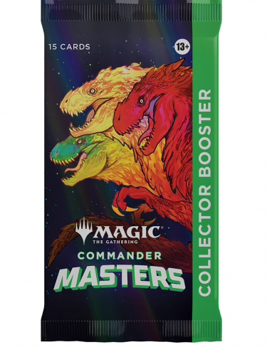Kartová hra Magic: The Gathering Commander Masters Collector Booster (15 kariet)