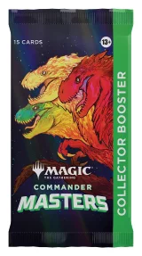 Kartová hra Magic: The Gathering Commander Masters Collector Booster (15 kariet)