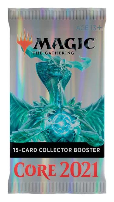 Kartová hra Magic: The Gathering Core 2021 - Collector Booster (15 kariet)